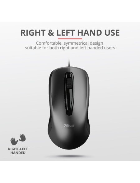 des_TRUST_MOUSE_CARVE_2.jpg ÷ Mouse trust carve usb 3 botones y rueda desplazamiento 1200dpi color negro 23733