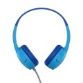 ÷ Headset belkin aud004btbl soundform mini kids con cable azul 3.5mm